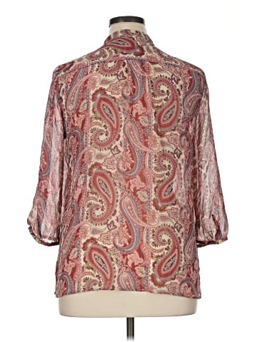 Liz Claiborne 3/4 Sleeve Blouse (view 2)