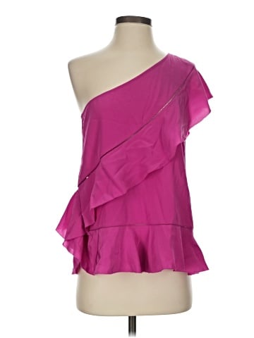 Trina Turk Sleeveless Silk Top (view 1)