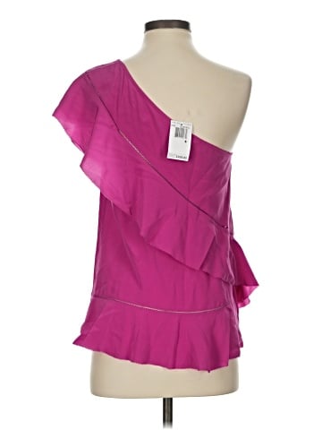 Trina Turk Sleeveless Silk Top (view 2)