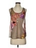 Candie's Tan Sleeveless Blouse Size S - photo 1