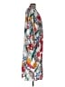Suzanne Betro 100% Rayon Silver Kimono Size L - photo 4