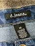 d.jeans Color Block Blue Jeans Size 10 - photo 7