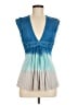 Assorted Brands Blue Sleeveless Top Size M - photo 1