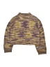 Zara Tweed Gold Turtleneck Sweater Size 10 - 9 - photo 1