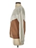 Abercrombie & Fitch Color Block Tan Pullover Sweater Size S - photo 5
