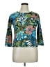Chico's Teal 3/4 Sleeve T-Shirt Size XL (estimated) - photo 1