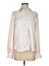 Kate Spade New York 100% Polyester Metallic Ivory Long Sleeve Blouse Size 2 - photo 1