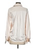 Kate Spade New York 100% Polyester Metallic Ivory Long Sleeve Blouse Size 2 - photo 2