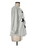 Chelsea & Theodore Stars Silver Pullover Sweater Size M - photo 4