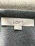 Ann Taylor LOFT Gray Sweatshirt Size M - photo 7