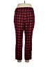 Talbots Plaid Red Casual Pants Size 16 (petite) - photo 2