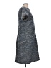 Ann Taylor LOFT Tweed Blue Casual Dress Size 12 - photo 4