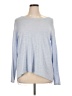 Elle Blue Long Sleeve Top Size XL - photo 1