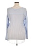 Elle Blue Long Sleeve Top Size XL - photo 2