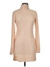 NBD Metallic Pink Tan Cocktail Dress Size M - photo 1