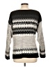 New York & Company 100% Acrylic Chevron-herringbone Gray Pullover Sweater Size L - photo 2