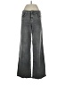 Kensie Chevron-herringbone Gray Jeans Size 27 waist - photo 1