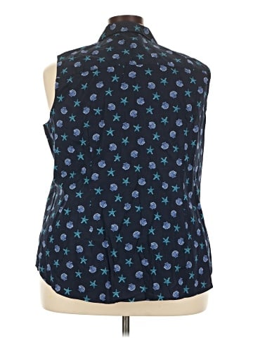 Talbots Outlet Sleeveless Button-Down Shirt (view 2)