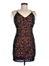 Lovely Day 100% Polyester Stars Black Cocktail Dress Size M - photo 1