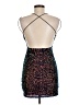 Lovely Day 100% Polyester Stars Black Cocktail Dress Size M - photo 2