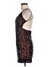 Lovely Day 100% Polyester Stars Black Cocktail Dress Size M - photo 5