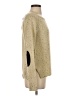 Market and Spruce Metallic Gold Pullover Sweater Size XS - photo 4