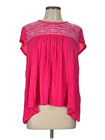 Forgotten Grace Short Sleeve Blouse (view 1)