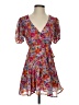 Forever 21 100% Polyester Floral Pink Cocktail Dress Size S - photo 1