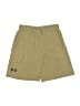 Under Armour Solid Tan Khaki Shorts Size S (youth) - photo 1