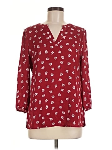 Market and Spruce 3/4 Sleeve Blouse (view 1)