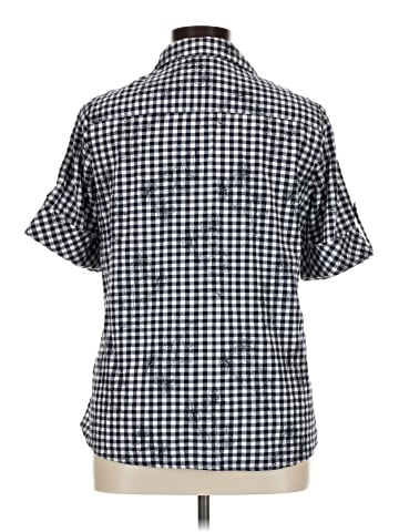 Allison Daley Short Sleeve Button-Down Shirt (view 2)