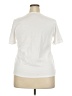 Versona 100% Cotton Ivory Short Sleeve Top Size XXL - photo 2