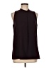 Theory Burgundy Sleeveless Blouse Size M (estimated) - photo 1
