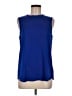Theory 100% Silk Blue Sleeveless Silk Top Size M - photo 1