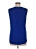 Theory 100% Silk Blue Sleeveless Silk Top Size M - photo 2