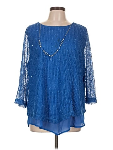 Alfred Dunner 3/4 Sleeve Blouse (view 1)