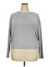 Simply Vera Vera Wang Metallic Silver Gray Pullover Sweater Size XXL - photo 1