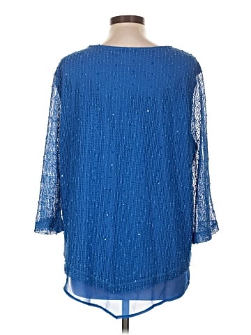 Alfred Dunner 3/4 Sleeve Blouse (view 2)