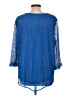 Alfred Dunner 100% Polyester Blue 3/4 Sleeve Blouse Size 1X - photo 2