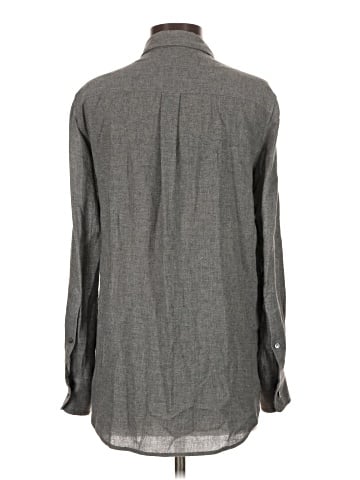 Theory Long Sleeve Button-Down Shirt (view 2)