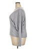 Simply Vera Vera Wang Metallic Silver Gray Pullover Sweater Size XXL - photo 5