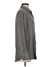 Theory Tweed Gray Long Sleeve Button-Down Shirt Size S - photo 4