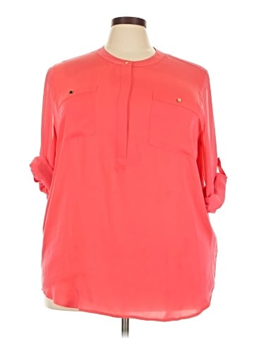 DKNYC 3/4 Sleeve Blouse (view 1)