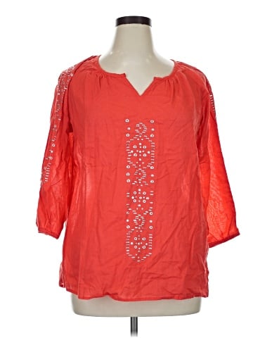 Elementz 3/4 Sleeve Blouse (view 1)
