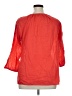 Elementz Orange 3/4 Sleeve Blouse Size XL - photo 2