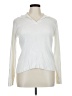 Lizsport 100% Cotton Ivory Pullover Sweater Size XL - photo 1
