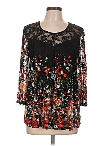 Suzanne Betro 3/4 Sleeve Blouse (view 1)