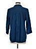 Chico's Paisley Blue 3/4 Sleeve Blouse Size Med (1.5) - photo 2