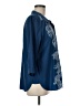 Chico's Paisley Blue 3/4 Sleeve Blouse Size Med (1.5) - photo 4