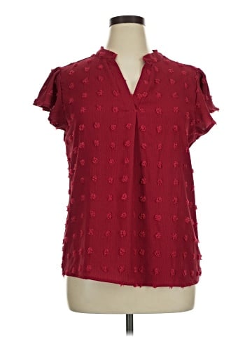 Blooming Jelly Short Sleeve Blouse (view 1)